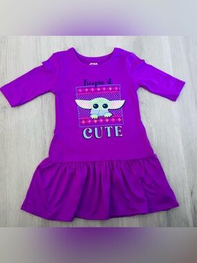 Star Wars Grogu lightweight LS dress